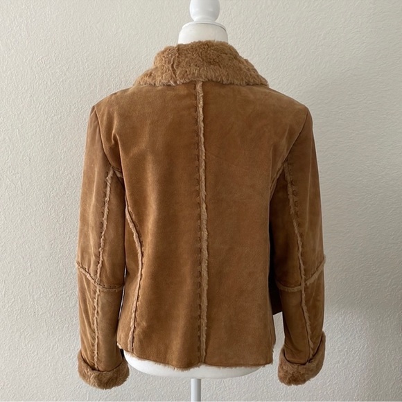 Winlit suede and faux fur jacket size M - Picture 2 of 6